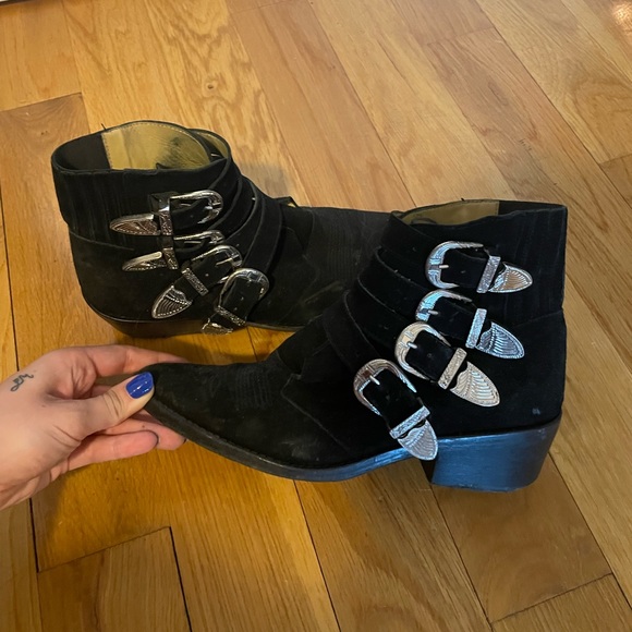 Toga Pulla black suede boots - Picture 3 of 8